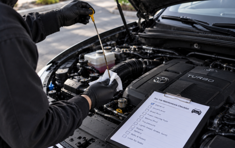 Car Maintenance Checklist Before a Long Trip