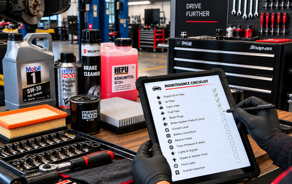 car maintenance checklist