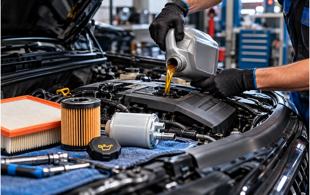 Car Oil and Filter Change Schedule